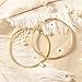 Women Gold Hoop Earring 2