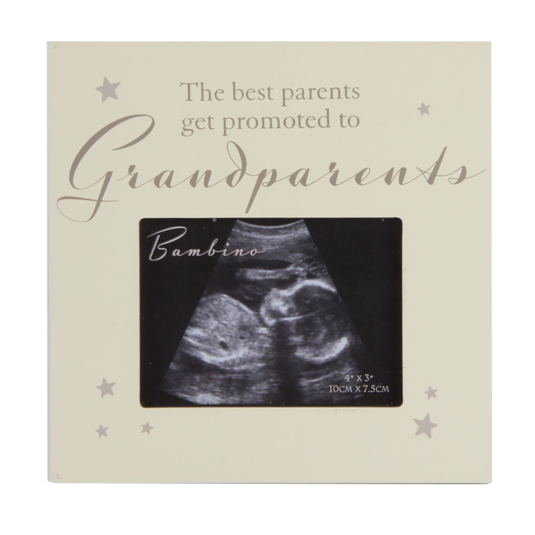 Bambino MDF Scan Frame - Grandparents 4" x 3"