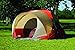 Texsport Clear Creek 3 Person Vestibule Tent (Red/Tan, 8-Feet X 10-Feet X 74-Inch)