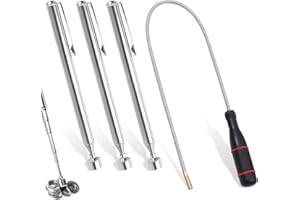 JUNRUCTH Incredible Magnetic Detacher – A Flexible Magnetic Pickup Tool with an Unmatched Strong Magnet Tool Power, Bendable 