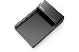 ORICO 6518US3 SuperSpeed USB 3.0 to SATA External Hard Drive Lay-Flat Docking Staion for 2.5 or 3.5in HDD / SSD [ Support UAS