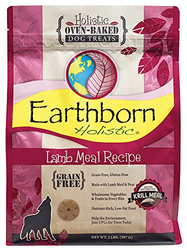 Earthborn holistic lamb meal recipe oven-baked dog trea…