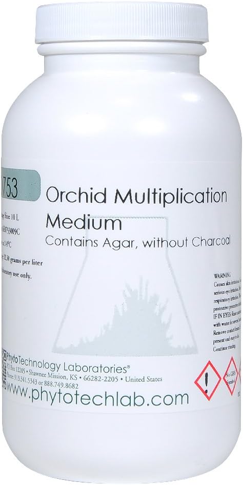 PhytoTechnology Laboratories Orchid Multiplication Medium - 10L