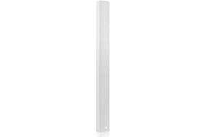 Sound Town Weatherproof Compact Aluminum Line Array Column Speaker with Wall Mount Bracket, 10 x 3 Woofers, 6 x 1.2 Dome Twee