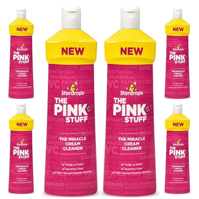 The Pink Stuff The Miracle Cream Cleaner 500ml x6 Bulk Buy Amazon