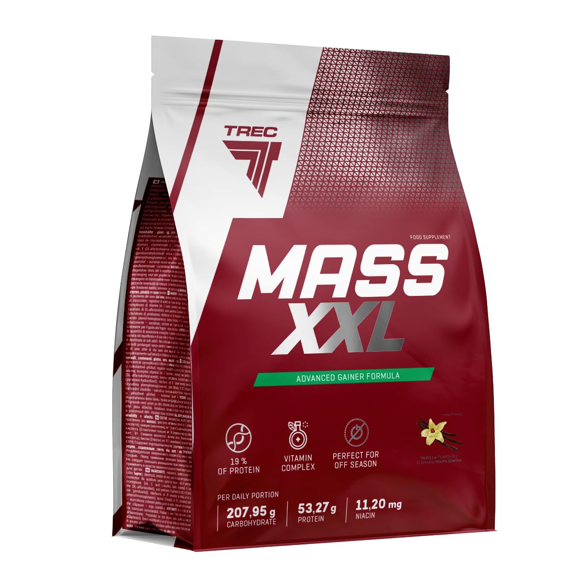 Mass XXL, Vanilla - 3000g