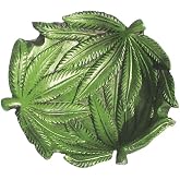 Resin Ashtray Features a Beautifully Crafted Leaf Design Inspired by the Iconic Symbol of the a Plant and is Perfect for Looking for a Unique and Stylish Smoking Accessory