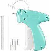 Legebo Stitch Gun for Clothes, Handheld Stitch Gun Quick Clothing Fixer, Portable Tagging Gun for Home & Retail Use, Includes 6 Needles,1000 Black & 1000 White Fasteners (Blue,1pcs+2000tag)