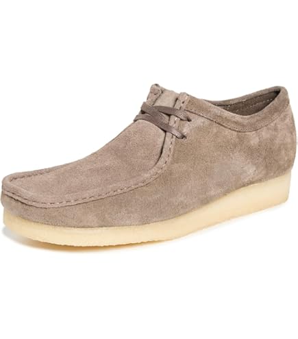 靴 CLARKS WALLABEE UK8.5/US9.5/27.5cm Amazon.com | Clarks Men's Wallabee Loafer, Maple Suede Weave