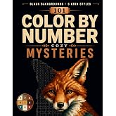 101 Color by Number Cozy Mysteries: A Cute Coloring Book for Adults Relaxation and Mosaics Imagination – Pixel Art Numbered by Squares, Hexagons, Diamonds, Dots, Triangles (Rainbow PixelGirl)