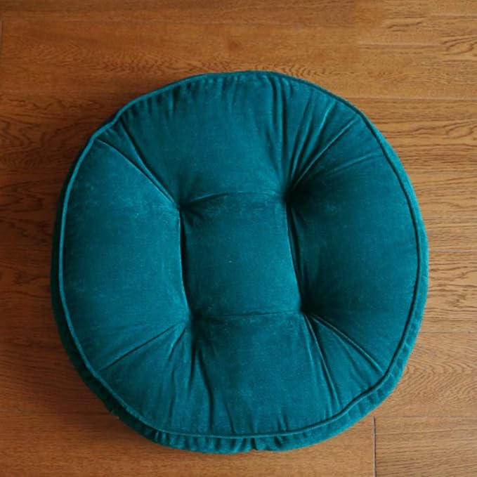 Thicken Plush Futon Chair Seat Cushioning Floor Pillow Tatami Round