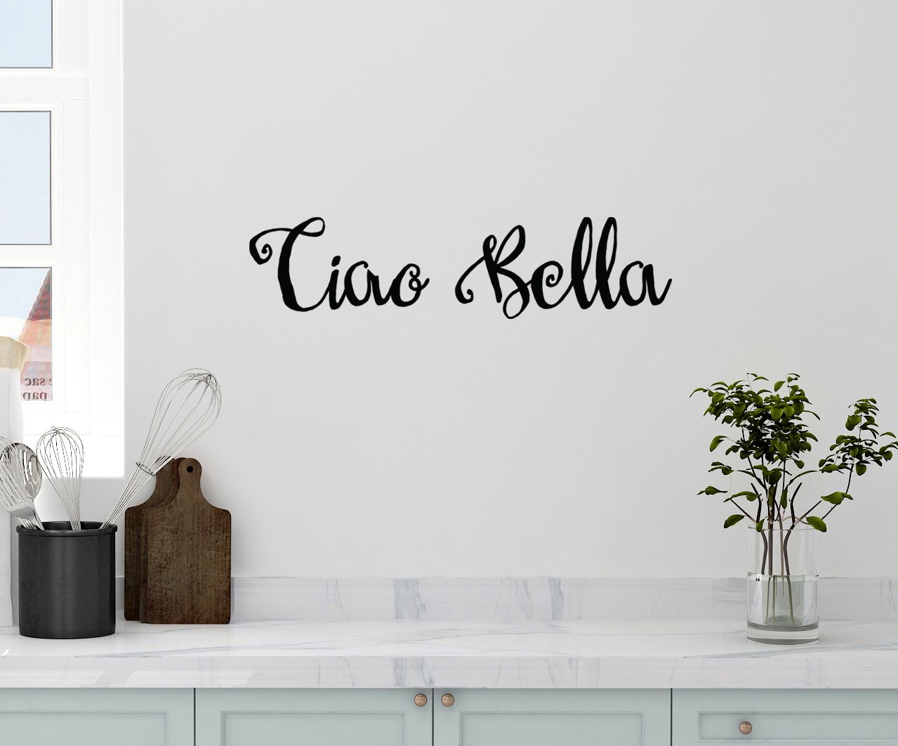 Galleon 24 X5 Ciao Bella Hello Goodbye Beautiful Italian Saying