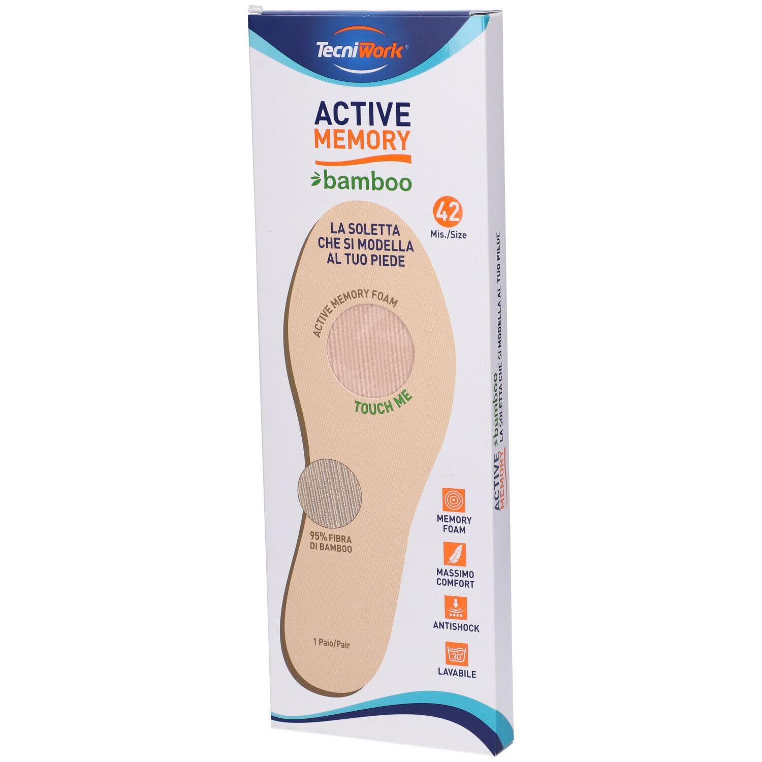 ACTIVE MEMORY CHILD - THE SOLETTA THAT FITS YOUR FEET - 1 PAIR 42