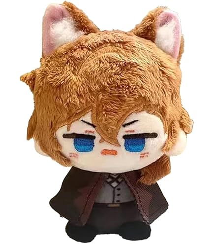 Amazon.com: YLEAFUN Anime Plush Dazai Osamu Nakahara Chuuya Soft
