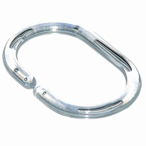 Crazygadget 12pcs 12 Pieces Bathroom Shower Replacement Curtain