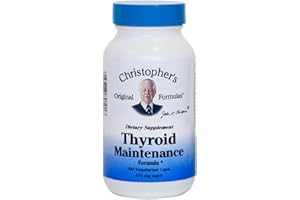 Christopher's Original Formulas Thyroid Maintenance Formula Capsule, 100 Count