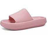 EQUICK Cloud Slides Pillow Slippers for Women and Men | Shower Slippers Bathroom Sandals | Ultra Soft | Cushioned Thick Sole | Indoor & Outdoor