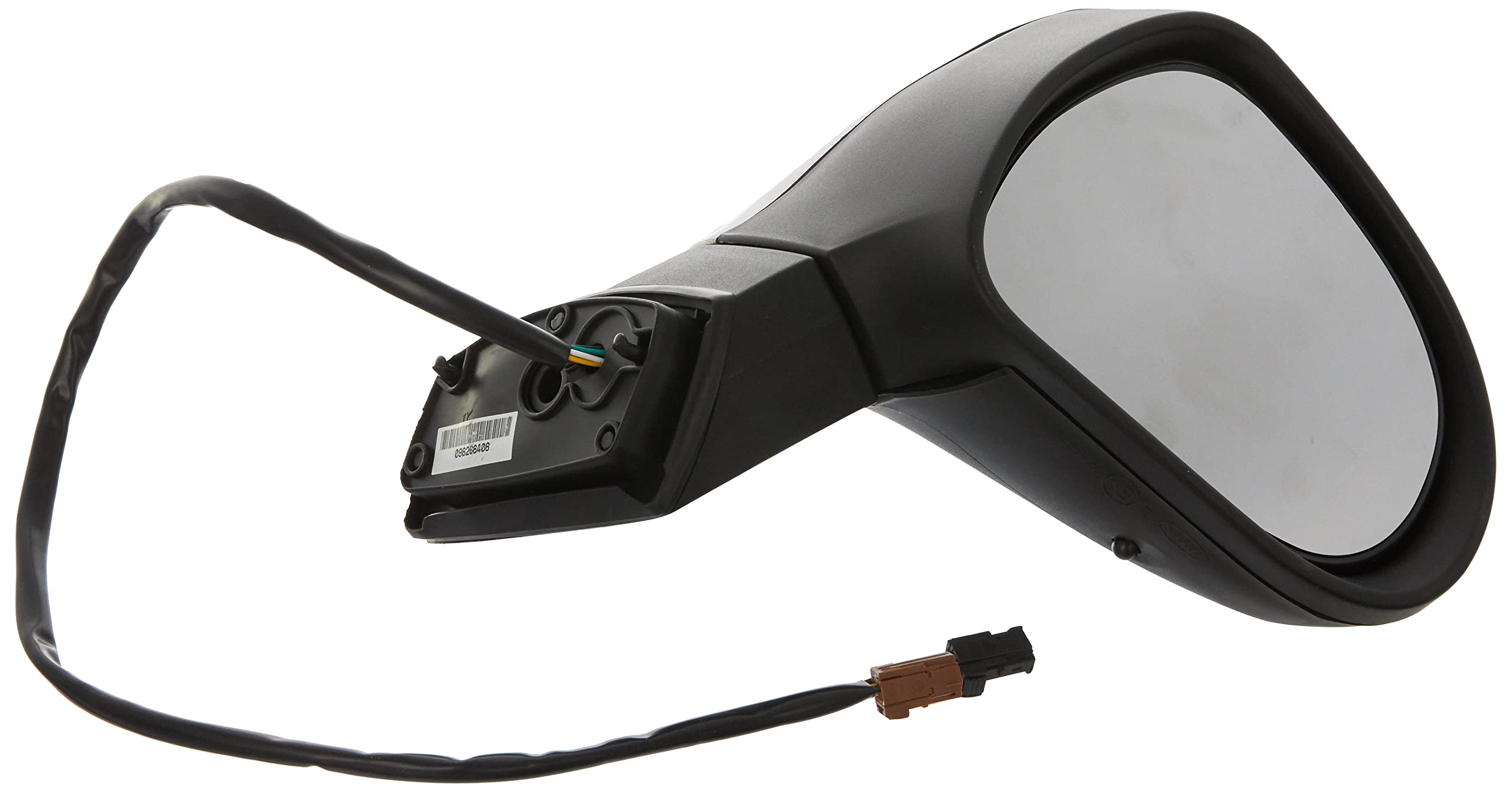 Alkar 6132284 Outside Complete Electric Heated Primed Convex Mirror with Temperature Sensor/Blinker