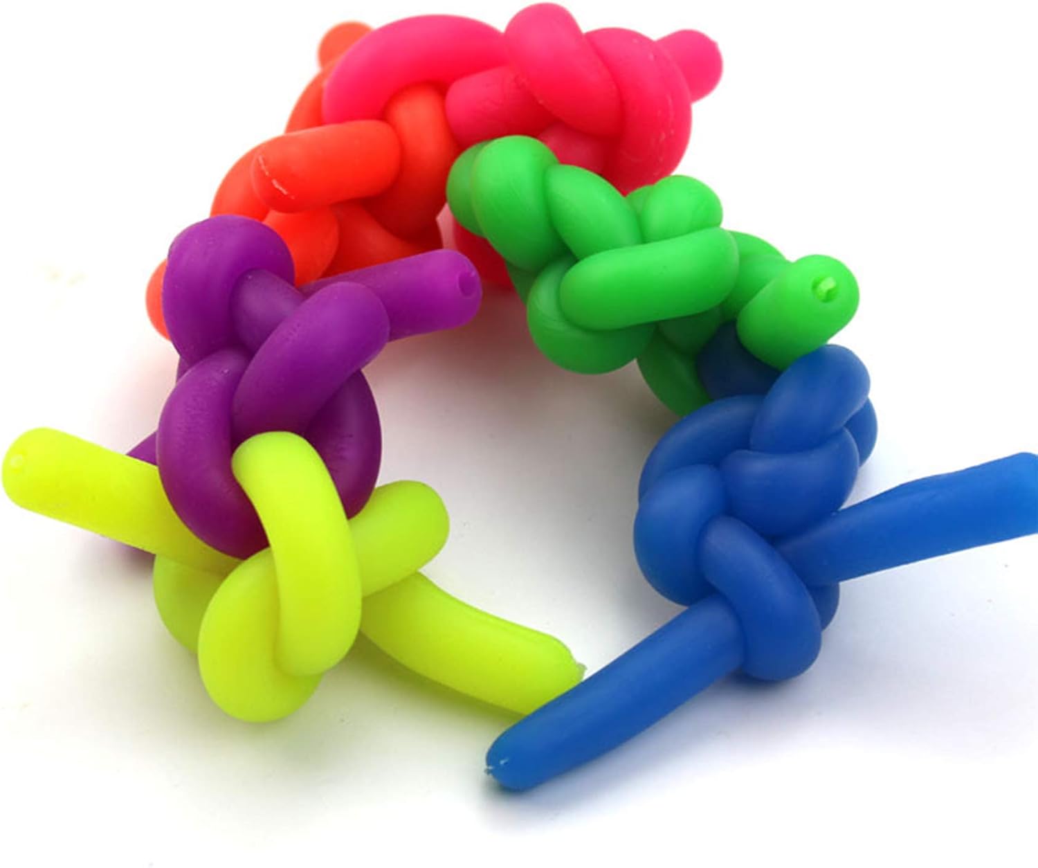 Zayin Stretchy Fidget Alpaca Noodles String Toy,Unique Sensory ADHD Sensory Toys Good for Kids and Adults with ADD,ADHD,OCD or Autism (Coloured Noodles) - Image 5