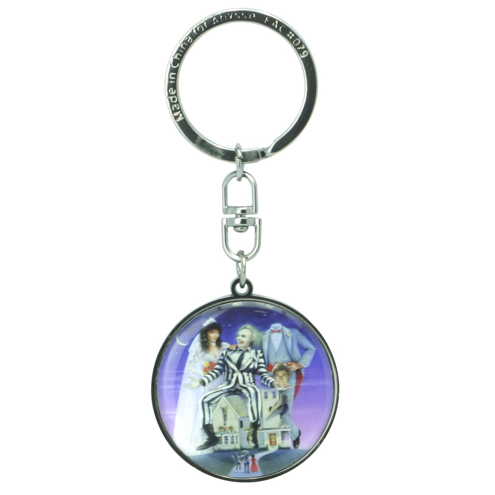 ABYstyle Beetlejuice Maitland Couple Metal Keychain