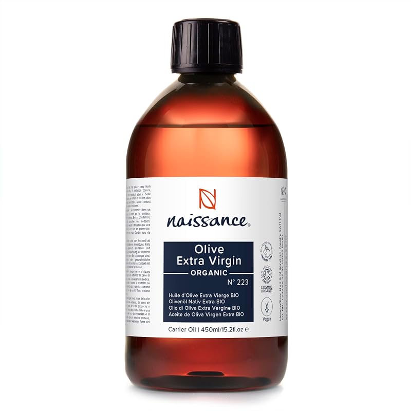 Naissance Organic Extra Virgin Olive Oil 450ml – Skincare Haircare Massage