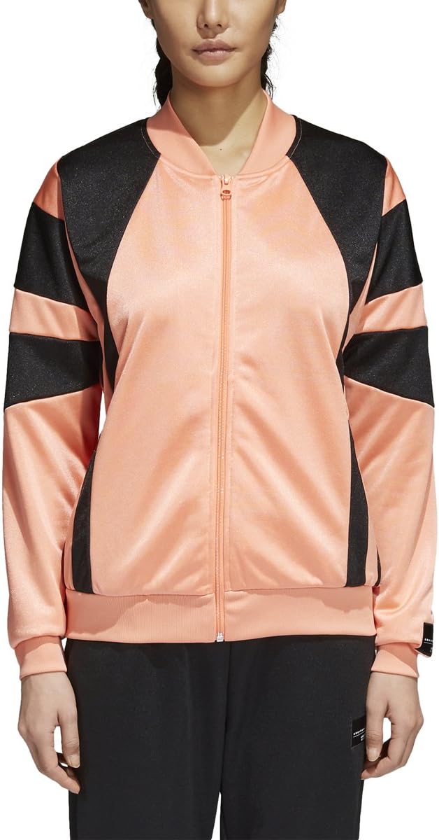 coral adidas track jacket