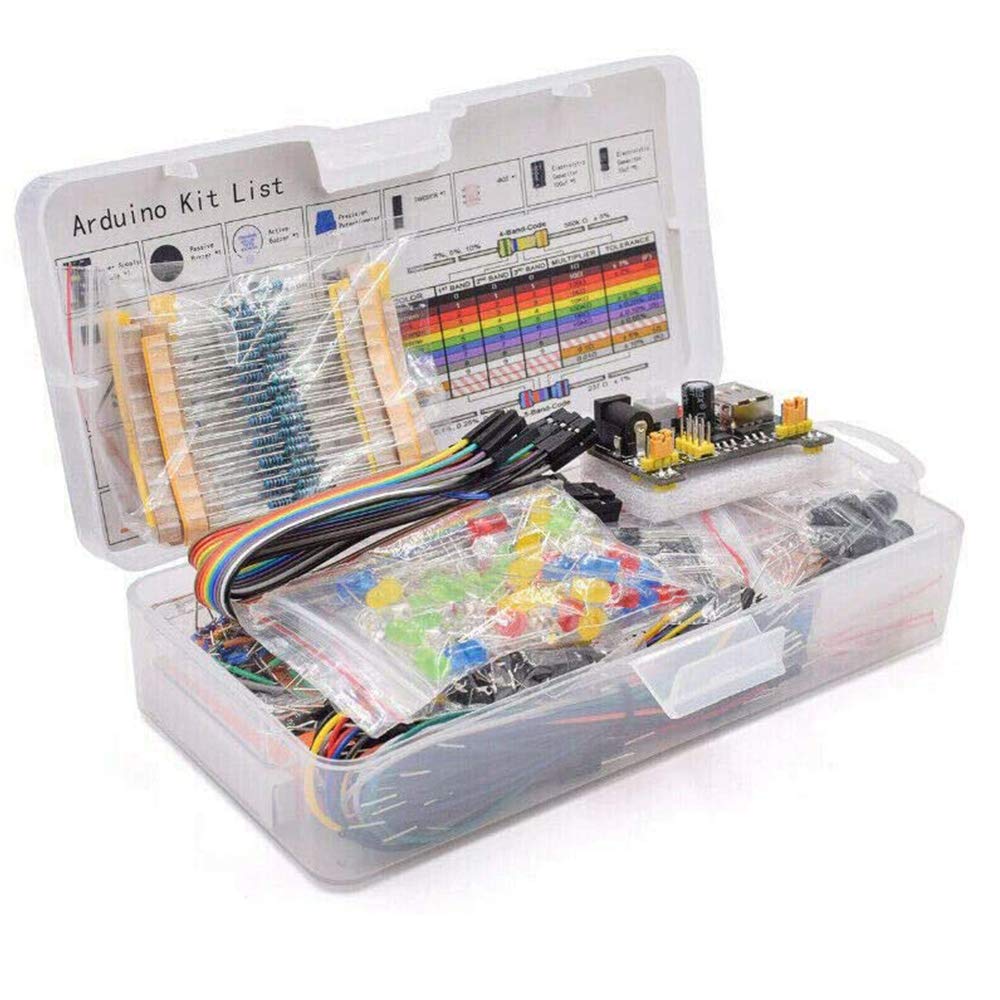 Capacitor Resistor Kit LED Diode 30 Values Resistance Capacitor Universal Transistor 830pcs