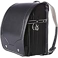 randoseru black backpack ransel japanese school bags boys and girls automatic lock waterpoorf PU leather