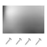zsttion Stainless Steel Backsplash ,24 x 30Inch Range Hood Stove Backsplash for Kitchen Wall,Stainless Steel Sheet Four Pre Drilled Holes for Easy Installation