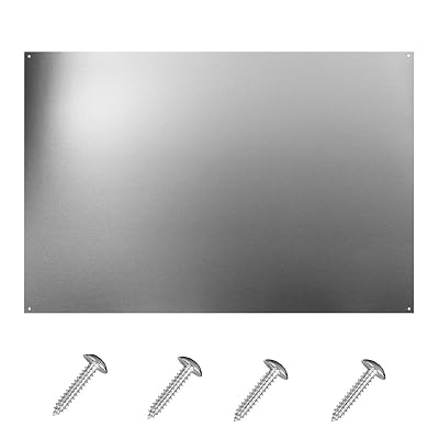 zsttion Stainless Steel Backsplash ,24 x 30Inch Range Hood Stove Backsplash for Kitchen Wall,Stainless Steel Sheet Four Pre Drilled Holes for Easy Installation