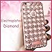 GBSELL Crystal Diamond Plating Clear Rubber Soft TPU Cover Case For iphone 6 Plus /6s Plus (Rose Gold)