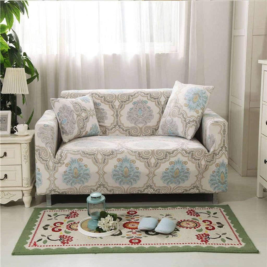 Amazon.de YAALO Stretch Sofa Schonbezüge, Soft Couch Cover Jacquard Möbelschutz Bedruckt Mit