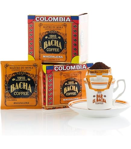 Amazon.com : Bacha Coffee | 1910 Fine Flavoured, Ground Beans
