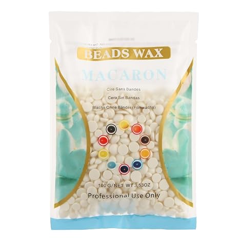 White Korlin Hard Wax Beans For Face Underarms Brazilian