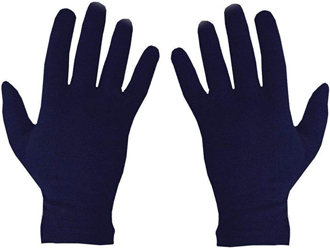 Tex Homz Men's Cotton Hand Summer Gloves for Protection from Sun Burn/Heat/Pollution