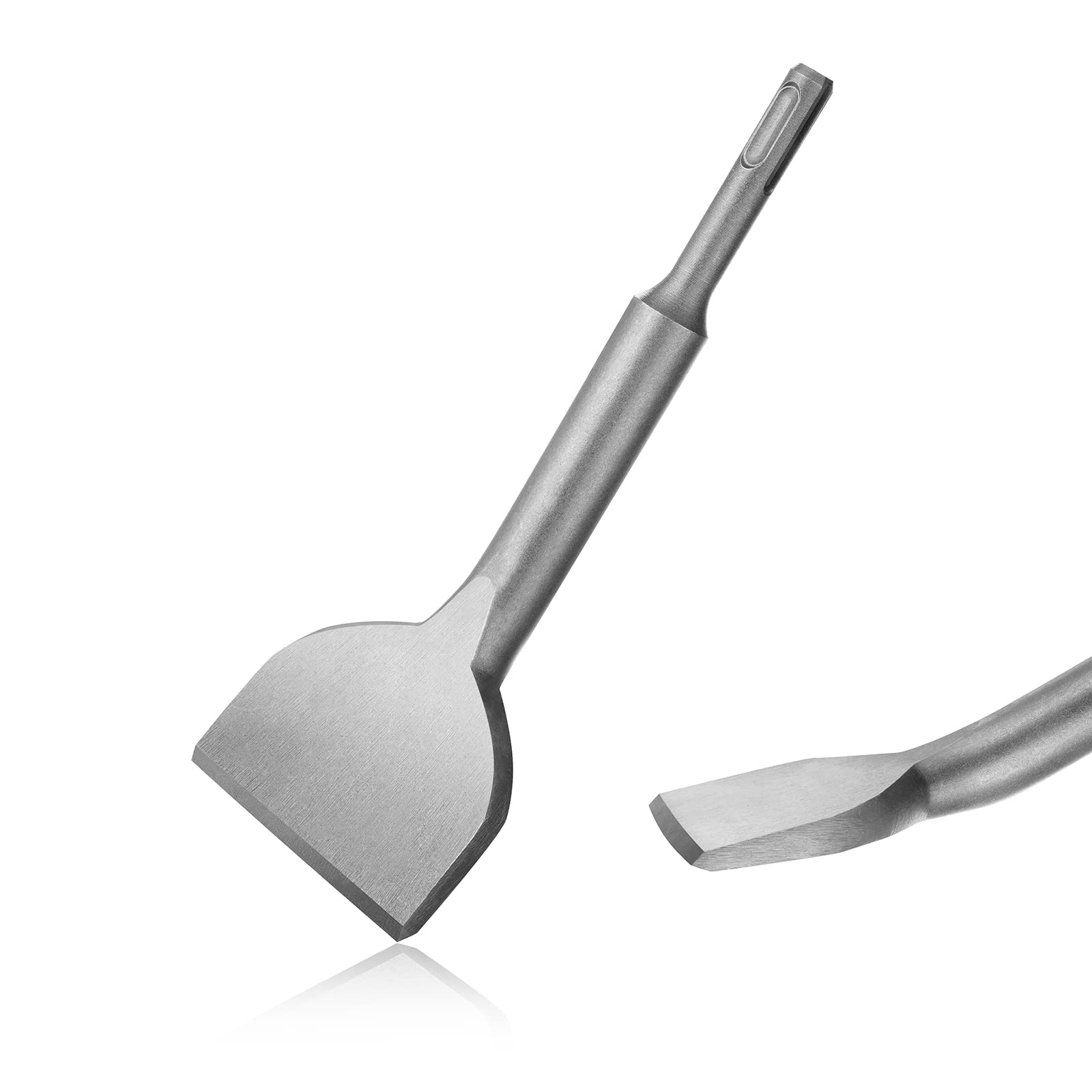 HPMAISON Tile Chisel SDS-Plus, 185mm*75mm Widening Series, 25° Bending, Cracking & Floor Tiles Chisel