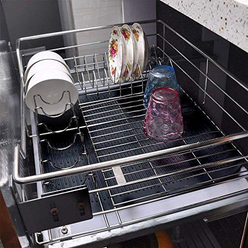 Silicone Dish Drying Mat-Large Silicone Trivet with High Ridges for Better Aeration, Dishwasher Safe, Heat Resistant, Bpa Free (Silicone, Black) - Thumbnail 6