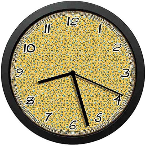 Amazon Co Jp 抽象的でモダンなデザイン不規則な順序の漫画の形掛け時計 掛け時計のファッション 素敵な贈り物やユニークなオフィスの家の装飾12インチ 約30 Cm ホーム キッチン