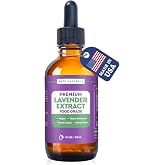 Kate Naturals Lavender Extract for Baking, Drinks, Coffee, Lattes (1oz) | Sugar Free Food Grade Lavender Oil for Flavoring &amp; Cooking