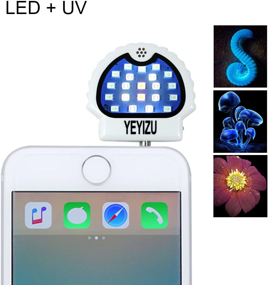 UV Light UV LED Light Mobile Phone Flash Light For Unique Photos Video