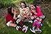 Women's Novelty Knee High Socks With Ears & Grippy Soles (Pink Spanky), Spanky, One Size