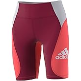 Adidas Womens Colorblock Short Sport Tights