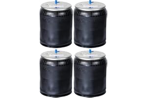 4X MVPTruckParts Air Spring Bag Compatible for Volvo VNL Trucks Replaces 8468, 21132005, Firestone W01-M58-8468, 1R12654, 1R121049