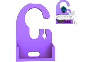 Holder for Infinity Feeding Pump - Lightweight G-Tube Pump Organizer with Built-in Tubing Coil, Charger Slot & Speaker Openin