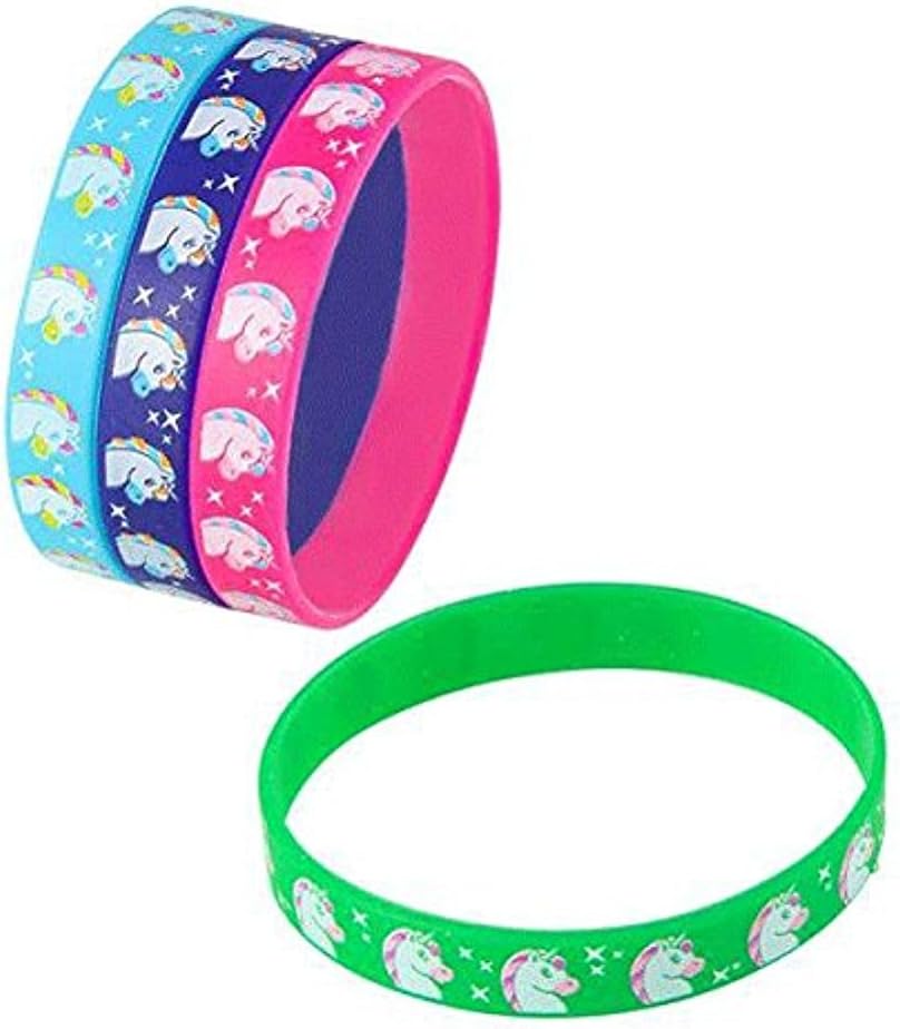 Silicon Unicorn Bracelets - 24 pc