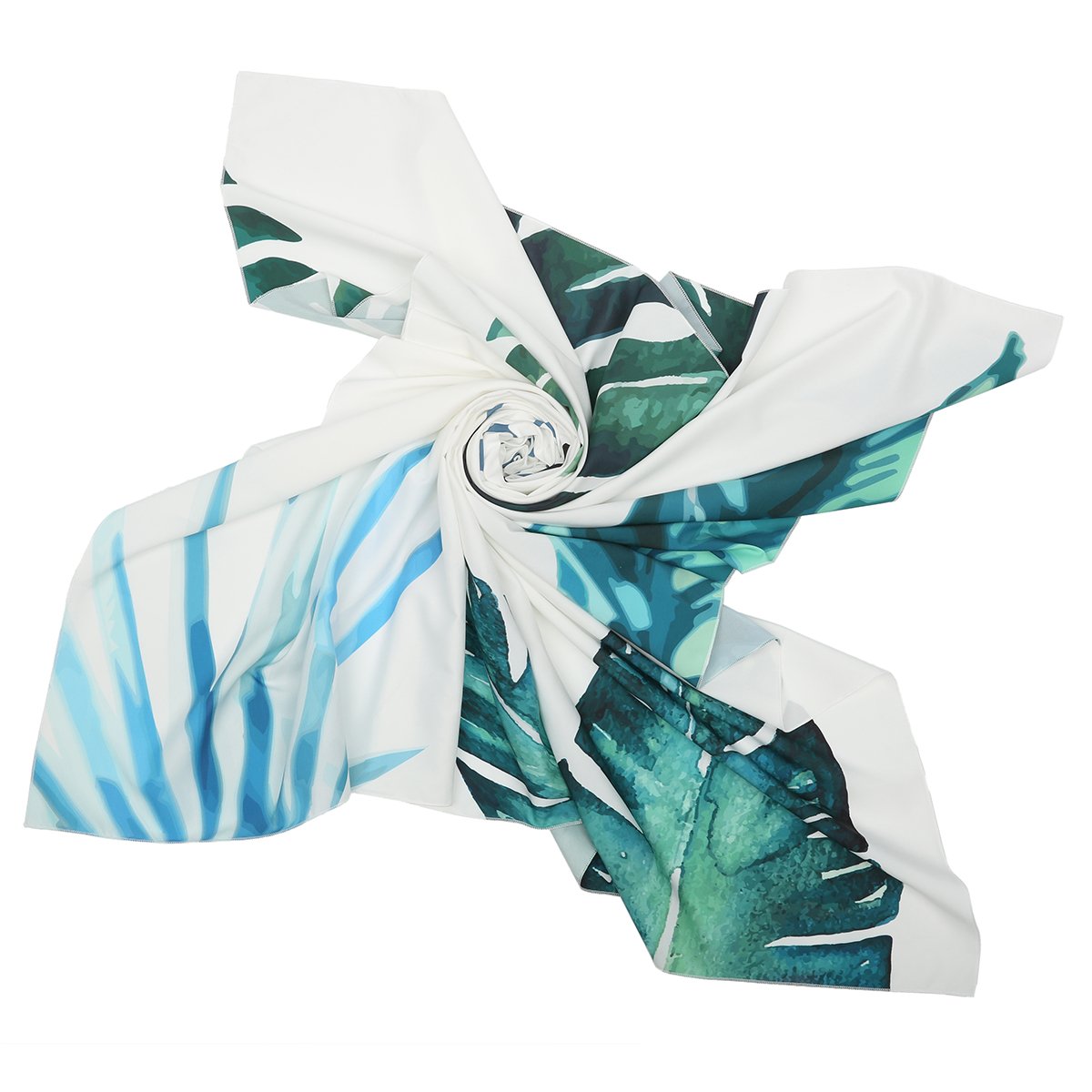 Jeteven Tapisserie Murale Mandala Tenture Tapisserie Hippie Couverture Pique-Nique Nappe Tapisserie Indienne (Tropical Plants 150 x 130cm)