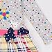 Novatx Baby Kids Winter Bow Check Pattern Girls Clothes H6328 Grey (3/4y)