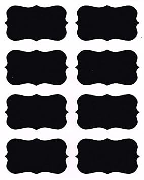 Chalkboard Labels, Premium Waterproof Peel and Stick for Jars ...