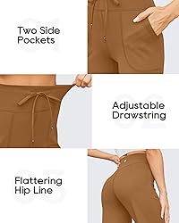 G4Free Wide Leg Sweatpants Women High Waist Yoga