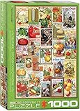 EuroGraphics Vegetables Smithsonian Seed Catalogues (1000 Piece) Puzzle